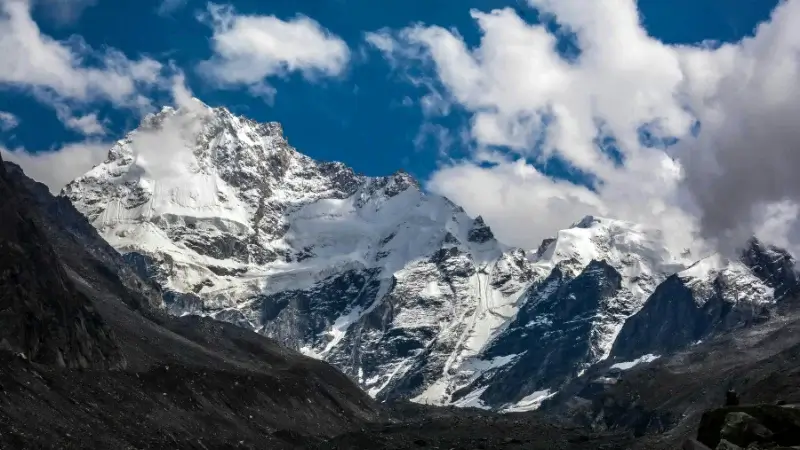 Himachal Pradesh Himalayan trekking destination with snow-covered mountains and scenic landscapes