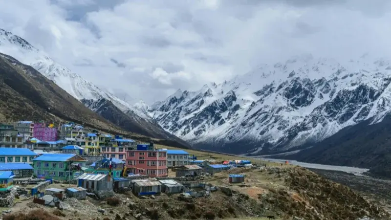 Sikkim Himalayan trekking destination surrounded by mountains and natural beauty